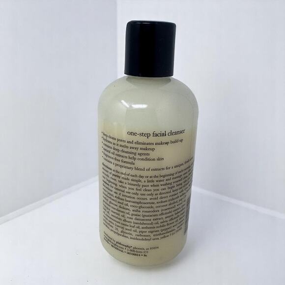 PHILOSOPHY Purity Made Simple One Step Facial Cleanser 8 oz 80% Full - Picture 2 of 2